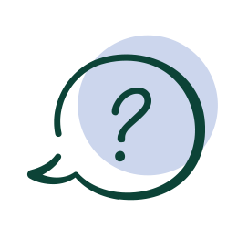 Illustration eines Icons für Fragen an das Tier